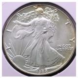 1988 SILVER EAGLE GEM