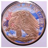 1OZ .999 COPPER ROUND