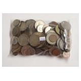 2 LBS FOREIGN COINS