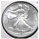 HALF OZ .999 SILVER ROUND