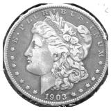 1903 O MORGAN DOLLAR VF