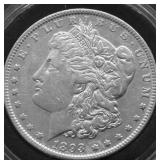 1893 MORGAN DOLAR XF