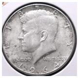 1964 CHOICE BU KENNEDY HALF DOLLAR