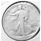1941 WALKING HALF DOLLAR G