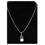 STERLING SILVER LAPUS NECKLACE