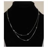 STERLING SILVER SEED NECKLACE