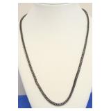 STERLING SILVER ROUND NECKLACE