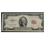 2 DOLLAR US LEGAL TENDER VF INK