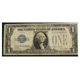 1928 FUNNY BACK SILVER CERTIFICATE VF