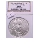 2006 P BEN FRANKLIN SILVER DOLLAR
