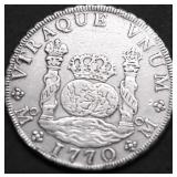 1770 MEXICO 8 REALS XF PQ