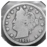 1911 V NICKEL VG