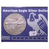 1997 SILVER EAGLE GEM