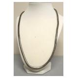 HEAVY 90.6 GRAM STERLING SILVER NECKLACE