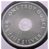 1 OZ .999 SILVER ROUND