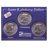 1979 SBA DOLLAR SET CH BU