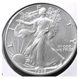 1989 SILVER EAGLE GEM