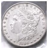 1884 MORGAN DOLLAR XF