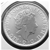 2023 BRITANNIA 1 OZ .9999 SILVER ROUND