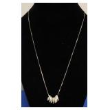 STERLING SILVER RING NECKLACE
