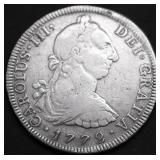 1772 MEXICO 8 REALS VF