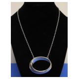STERLING SILVER RING NECKLACE