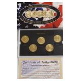 GOLD EDITION QUARTER SET