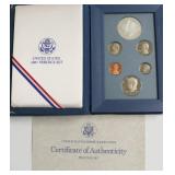 1987 PRESTIGE PROOF SET