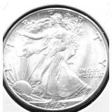 1945 D SUPURB GEM WALKING HALF DOLLAR