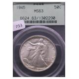 1935 PCGS MS63 WALKING HALF DOLLAR