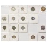 SHEET OF NICE COINS