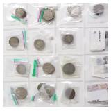 SHEET OF NICE COINS