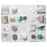 SHEET OF NICE COINS
