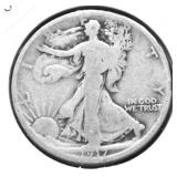 1917 WALKING HALF DOLLAR G