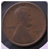 1909 S LINCOLN CENT VF