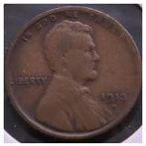 1913 D LINCOLN CENT VF