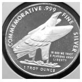 1 OZ .999 SILVER ROUND