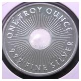 1 OZ .999 SILVER ROUND