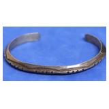 STERLING SILVER CUFF BRACELET
