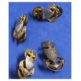 STERLING SILVER COAST GUARD PINS