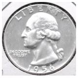 1956 PROOF WASHINGTON QUARTER