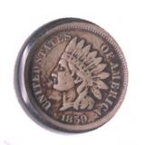 1859 INDIAN HEAD CENT XF