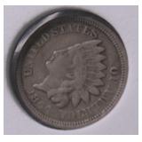 1864 INDIAN HEAD CENT XF