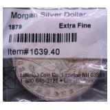 1879 MORGAN DOLLAR XF