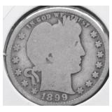 1899 BARBER QUARTER G
