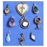 STERLING SILVER ASSORTED CHARMS