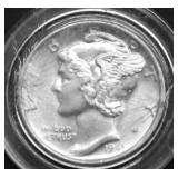 1941 S GEM FBL MERCURY DIME