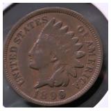 1899 INDIAN HEAD CENT XF