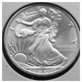 1/2 OZ .999 SILVER ROUND