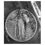 1930 S STANDING QUARTER VF
